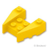 ウェッジ 3 1/2 x 4 - スタッドノッチ：[Yellow / イエロー]
