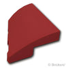 ウェッジ カーブ 2×2×2/3 - 右：[Dark Red / ダークレッド]