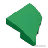 ウェッジ カーブ 2×2×2/3 - 左：[Green / グリーン]