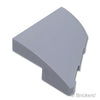 ウェッジ カーブ 2×2×2/3 - 左：[Light Bluish Gray / グレー]