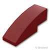 スロープ カーブ 3 x 1：[Dark Red / ダークレッド]