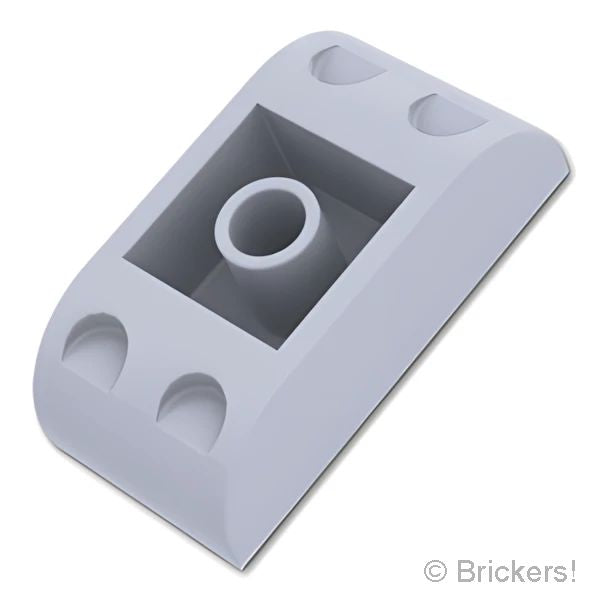 LEGOR パーツ 6461063 スロープ インバート カーブ ダブル 4 x 2：[Light Bluish Gray / グレー] 5174-194 の商品ページ｜レゴRパーツ バラ売りのブリッカーズ