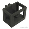 クレーン バスケット 2 x 3 x 2 - ヒンジロック：[Black / ブラック]