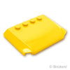 ウェッジ トリプル カーブ 4 x 6 x 2/3 ：[Yellow / イエロー]