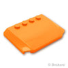 ウェッジ トリプル カーブ 4 x 6 x 2/3 ：[Orange / オレンジ]