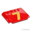 ウェッジ トリプル カーブ 4 x 6 x 2/3 - ゴールドの7：[Red / レッド]