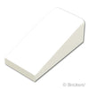 スロープ 18° 2 x 1 x 2/3：[White / ホワイト]