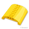 スロープ カーブ ダブル 8 x 8 x 2：[Yellow / イエロー]