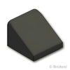スロープ 30° 1 x 1 x 2/3：[Black / ブラック]