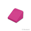 スロープ 30° 1 x 1 x 2/3：[Magenta / マゼンタ]