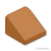 スロープ 30° 1 x 1 x 2/3：[Md,Nougat / ミディアムヌガー]