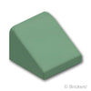 スロープ 30° 1 x 1 x 2/3：[Sand Green / サンドグリーン]