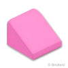 スロープ 30° 1 x 1 x 2/3：[Bright Pink / ブライトピンク]