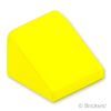 スロープ 30° 1 x 1 x 2/3：[Neon Yellow / ネオンイエロー]