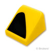 スロープ 30° 1 x 1 x 2/3 - ベント右：[Yellow / イエロー]