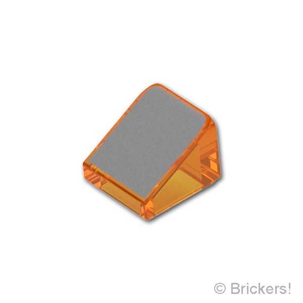 LEGO® パーツ 6585379 スロープ 30° 1 x 1 x 2/3 - 発光ディテール：[Tr,Orange / トランスオレンジ] 54200pb139-182 