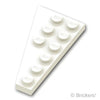 ウェッジ プレート 6 x 3 - 右：[White / ホワイト]
