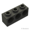 テクニック ブロック 1 x 3 - 3ホール：[Black / ブラック]