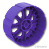 ホイール 荷車 - 55mm バイキングワゴン / ピンホール：[Dark Purple / ダークパープル]