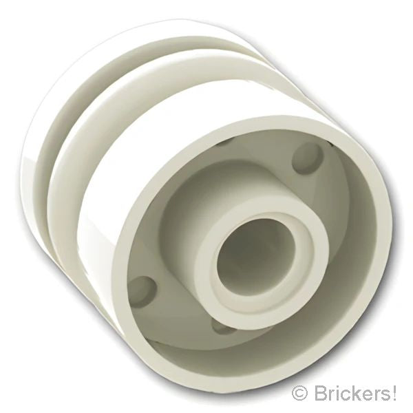 LEGO® パーツ 4490141/6260609/6359828 ホイール 18mm x 14mm - ピンホール：[White / ホワイト] 55981-001 の商品ページ｜レゴRパーツ バラ売りのブリッカーズ