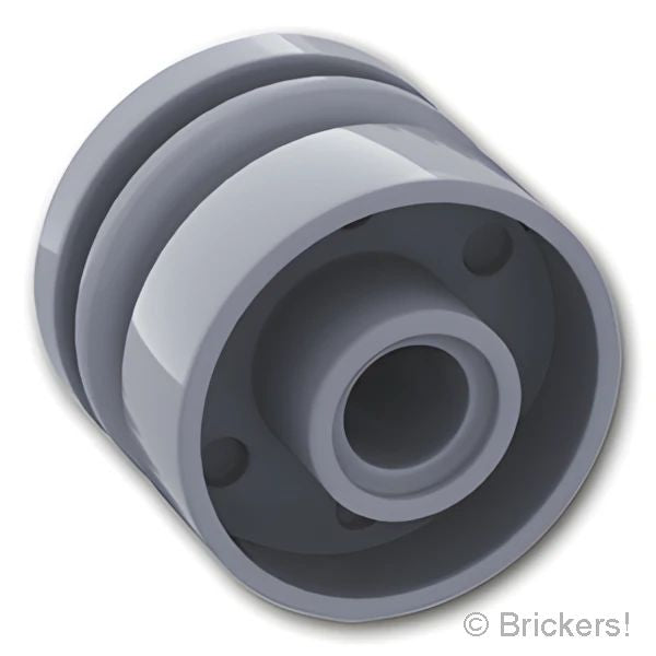 LEGOR パーツ 4299119/6109684 ホイール 18mm x 14mm - ピンホール：[Light Bluish Gray / グレー] 55981-194 の商品ページ｜レゴRパーツ バラ売りのブリッカーズ