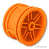 ホイール 30.4mm x 20mm - 軸穴：[Orange / オレンジ]