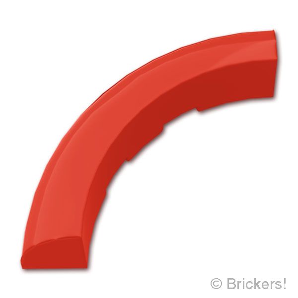 LEGO® パーツ 6544446 ブロック ラウンド コーナー 4 x 4 - スタッドなし：[Red / レッド] 5651-021 