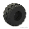 タイヤ 24mm x 12mm - バルーン：[Black / ブラック]