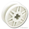 ホイール 18mm x 8mm - 軸穴：[White / ホワイト]