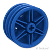 ホイール 30mm x 14mm - 軸穴：[Blue / ブルー]