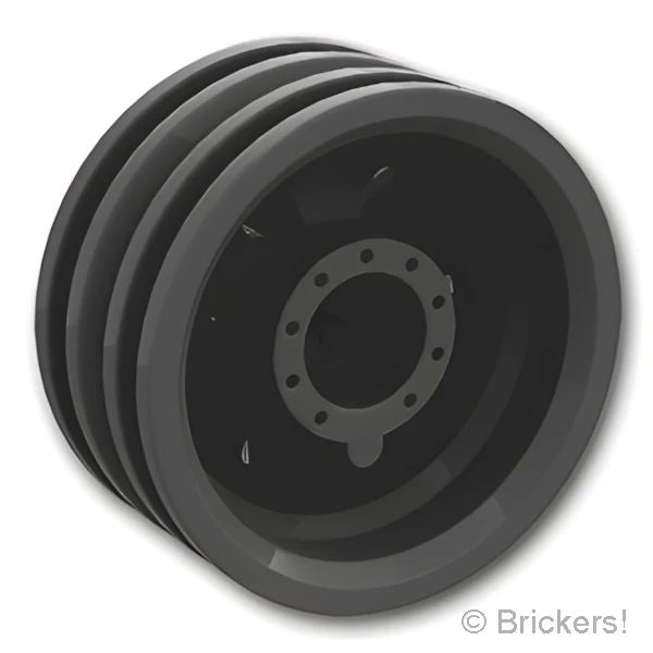 LEGO® パーツ 6251174 ホイール 30mm x 14mm - 軸穴：[Black / ブラック] 56904-026 の商品ページ｜レゴRパーツ バラ売りのブリッカーズ