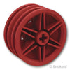 ホイール 30mm x 14mm - 軸穴：[Dark Red / ダークレッド]