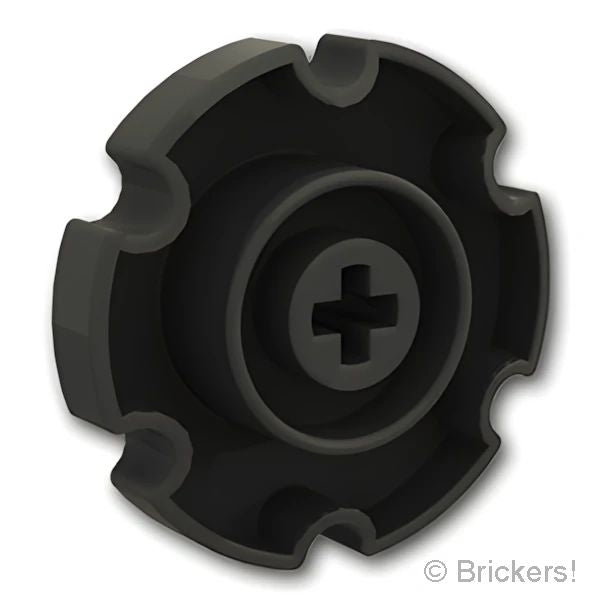 LEGOR パーツ 4494519/4544527/4662228 テクニック トレッド(キャタピラ) スプロケット ホイール：[Black / ブラック] 57520-026 の商品ページ｜レゴRパーツ バラ売りのブリッカーズ