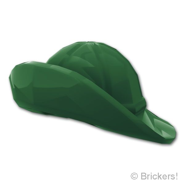 LEGO® パーツ 6409772 フィッシャーマンレインハット：[Dark Green / ダークグリーン] 57881-141 