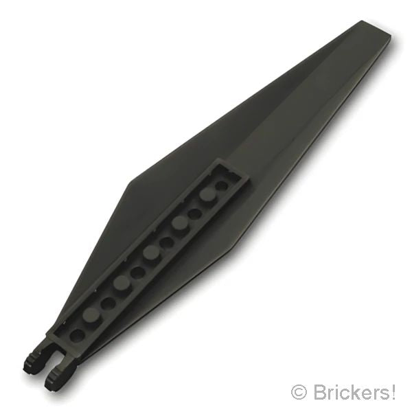 LEGOR パーツ 4503684/4636410/6525158 ヒンジ プレート 3 x 12 アングルサイド- キャッチ：[Black / ブラック] 57906-026 の商品ページ｜レゴRパーツ バラ売りのブリッカーズ
