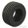 タイヤ 30.4mm x 14mm - ソリッド：[Black / ブラック]