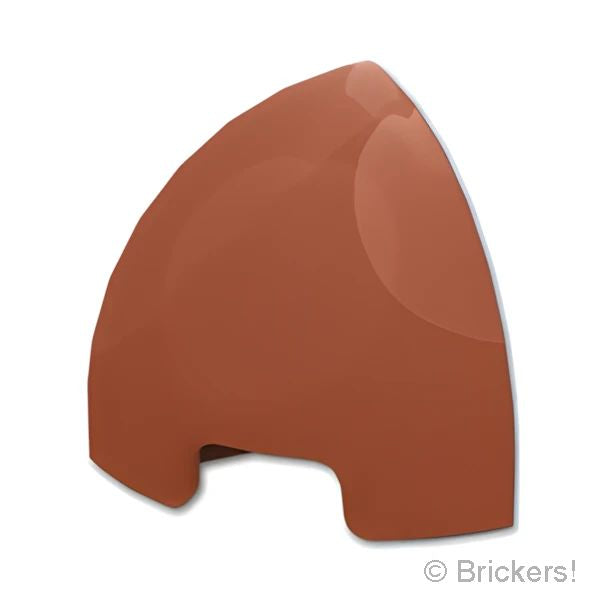 LEGOR レゴ パーツ 6587621 カーブ スロープ 1 x 1 - ラウンドコーナー：[Reddish Brown / ブラウン] 5848-192 
