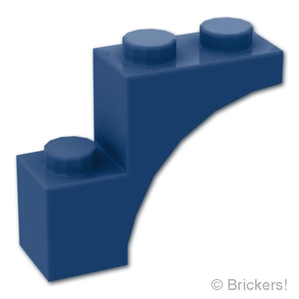 LEGO® パーツ 6608285 アーチ ハーフ 1 x 3 x 2：[Blue / ブルー] 5850-023 