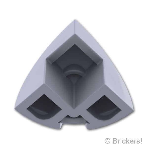 LEGO® パーツ 6567930 ブロック ラウンド コーナー 2 x 2 x 1 2/3 - ドームトップ：[Light Bluish Gray / グレー] 5906-194 
