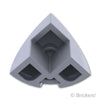 ブロック ラウンド コーナー 2 x 2 x 1 2/3 - ドームトップ：[Light Bluish Gray / グレー]