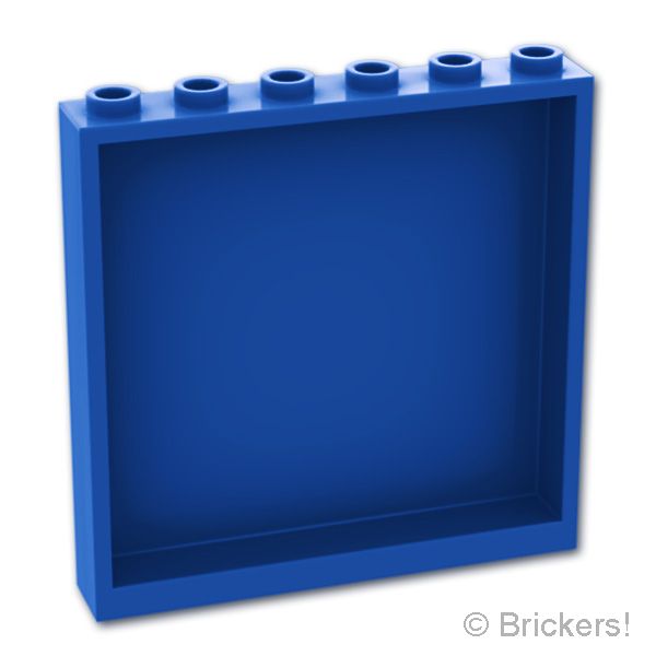 LEGO® パーツ 4613972/6064212/6600106 パネル 1 x 6 x 5：[Blue / ブルー] 59349-023 