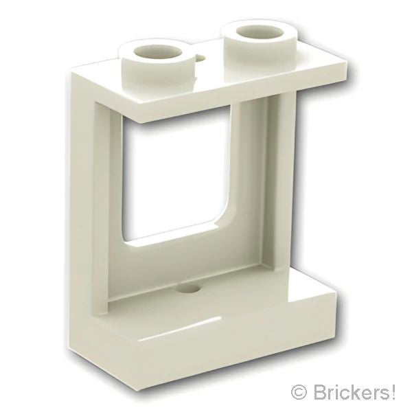 LEGO® パーツ 4507685 ウィンドウ 1 x 2 x 2 - 飛行機：[White / ホワイト] 60032-001 の商品ページ｜レゴRパーツ バラ売りのブリッカーズ