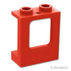 ウィンドウ 1 x 2 x 2 - 飛行機：[Red / レッド]