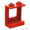 ウィンドウ 1 x 2 x 2 - 飛行機：[Red / レッド]