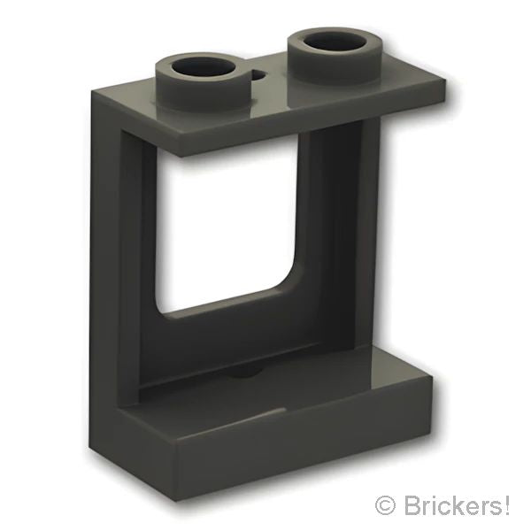 LEGOR パーツ 4507687/4539128 ウィンドウ 1 x 2 x 2 - 飛行機：[Black / ブラック] 60032-026 の商品ページ｜レゴRパーツ バラ売りのブリッカーズ