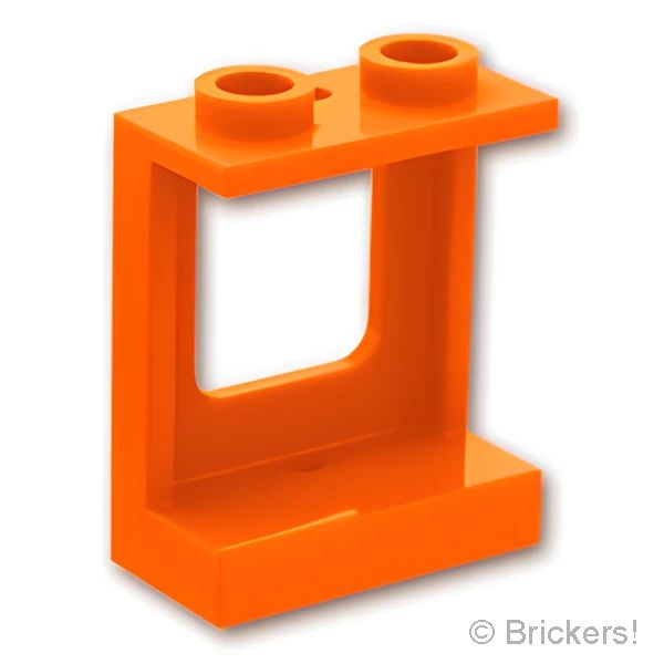LEGO® パーツ 6074035/6224246 ウィンドウ 1 x 2 x 2 - 飛行機：[Orange / オレンジ] 60032-106 の商品ページ｜レゴRパーツ バラ売りのブリッカーズ