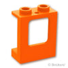 ウィンドウ 1 x 2 x 2 - 飛行機：[Orange / オレンジ]