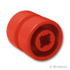 ホイール 11mm x 12mm - 小軸穴：[Red / レッド]