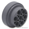 テクニック ホイール 31mm x 15mm：[Dark Bluish Gray / ダークグレー]