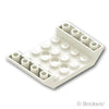 スロープ インバート ダブル 45° 6 x 4 - カットアウト：[White / ホワイト]